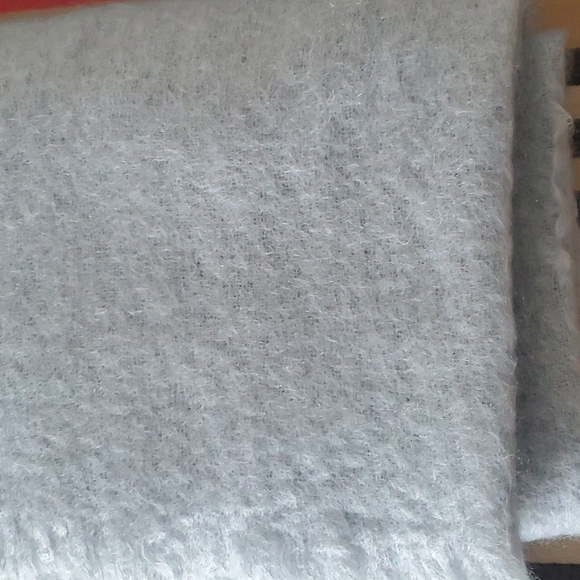 Rare Ralph Lauren Mohair Throw 96X96 - Picture 8 of 8